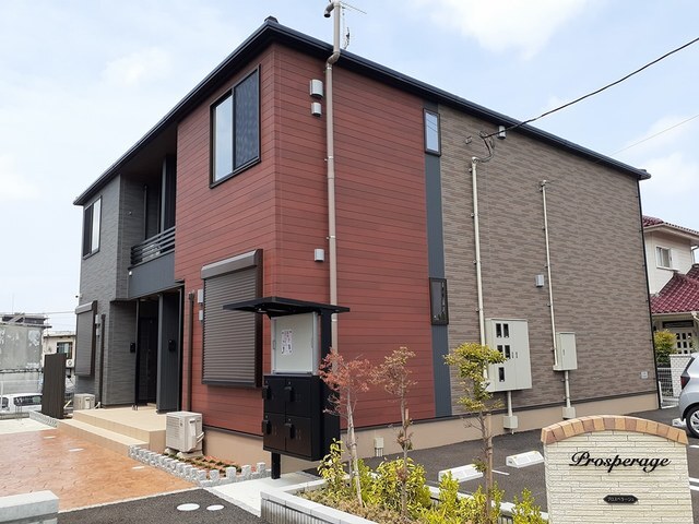 木更津市長須賀のアパートの建物外観