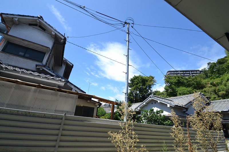 【広島市西区草津本町のアパートの眺望】