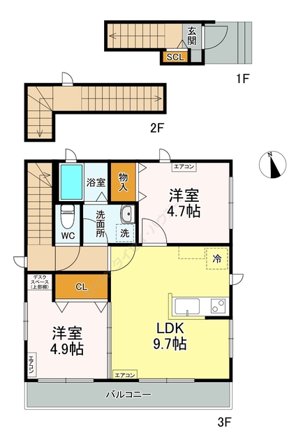 マイキャッスル相模原_間取り_0