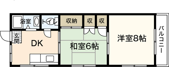 広島市佐伯区五日市駅前のマンションの間取り