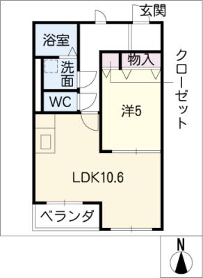 ベルコートの間取り