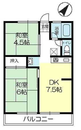 フローレスの間取り