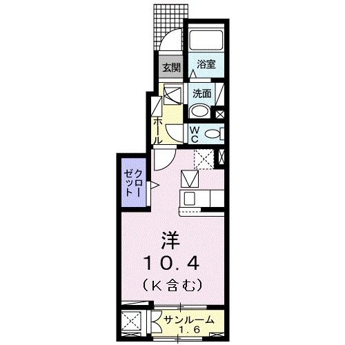 ポポラーレＡの間取り