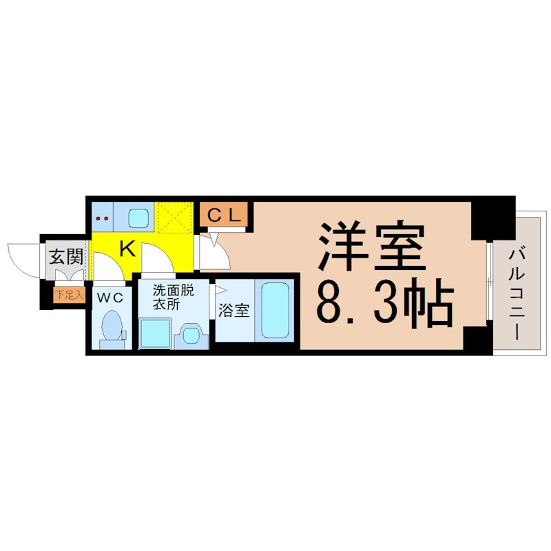 Ｓ－ＲＥＳＩＤＥＮＣＥ熱田の間取り