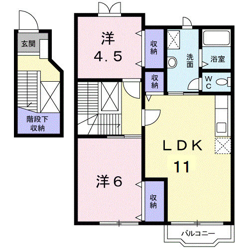 メゾンＭＳ・Ｂの間取り