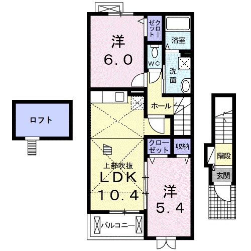 グレイス・ヒロの間取り