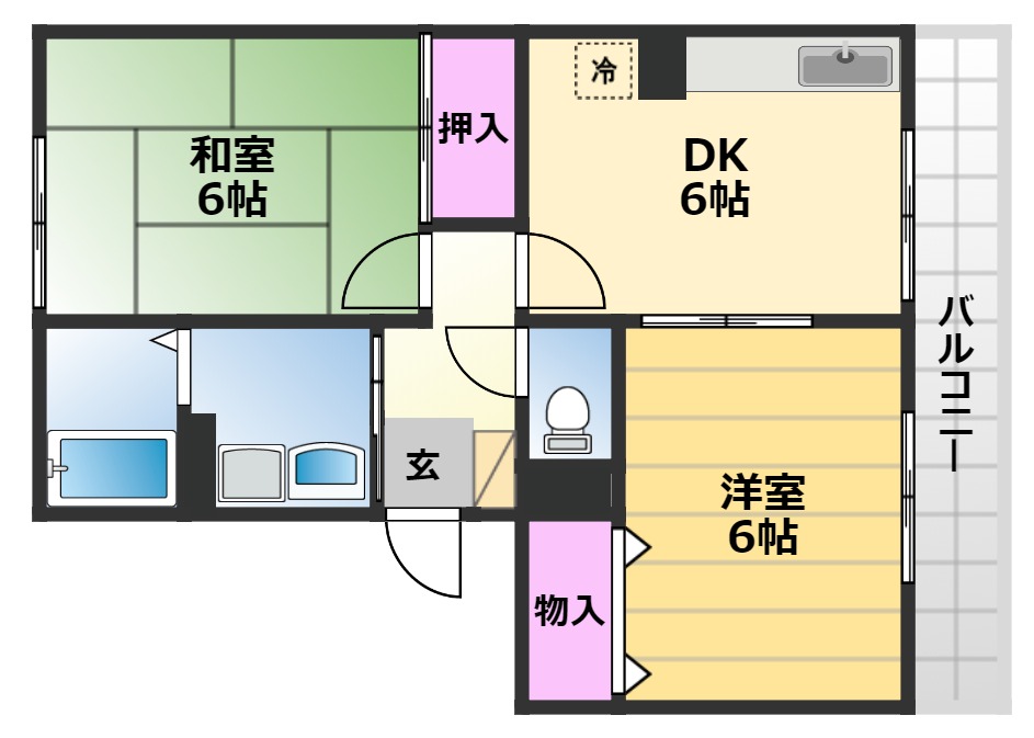 ウインドミル1の間取り