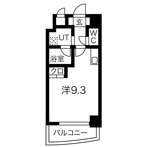 プリミエール篠木の間取り