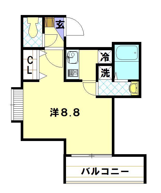 グランポルト樺島の間取り