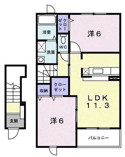 サンリットの間取り