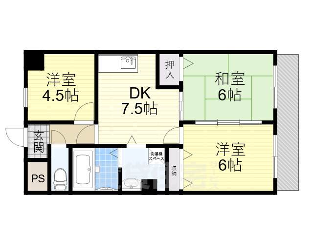 エクセレンスボン松屋の間取り