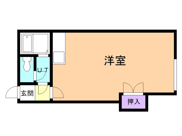 【ドエル宮の森の間取り】