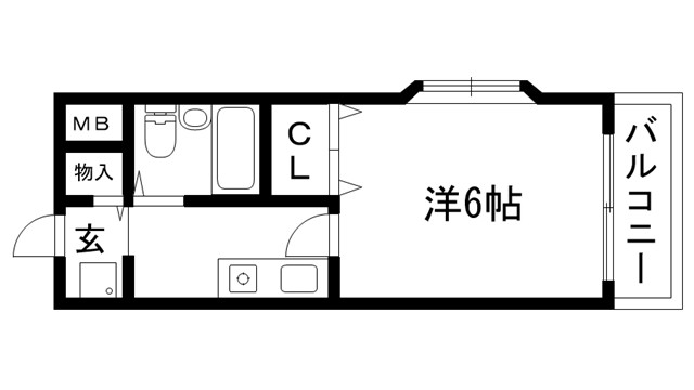 【兵庫ハイツの間取り】