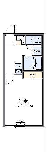 レオパレスラ　カーサデルソルの間取り