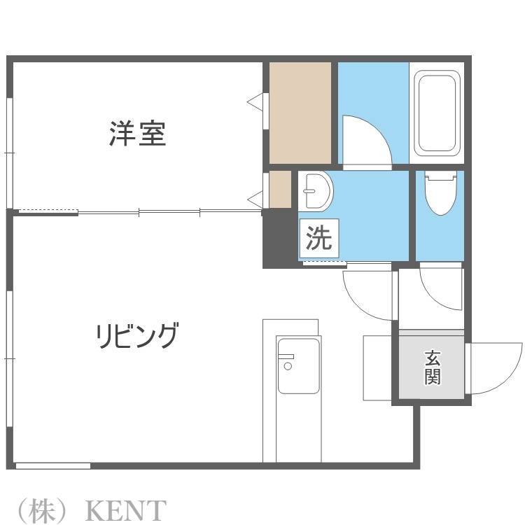 クレマティス円山の間取り