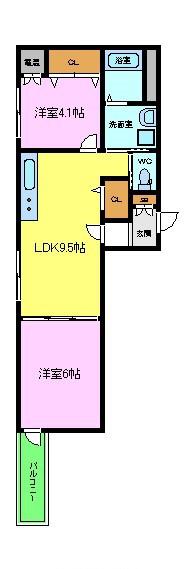 ＧＲＡＮＤＩＲ石津川の間取り