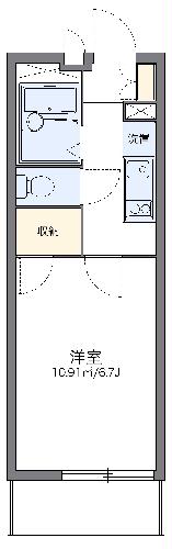 レオパレス京都十条の間取り