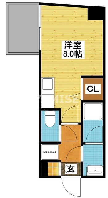 モンテスタイル鍛冶屋町の間取り