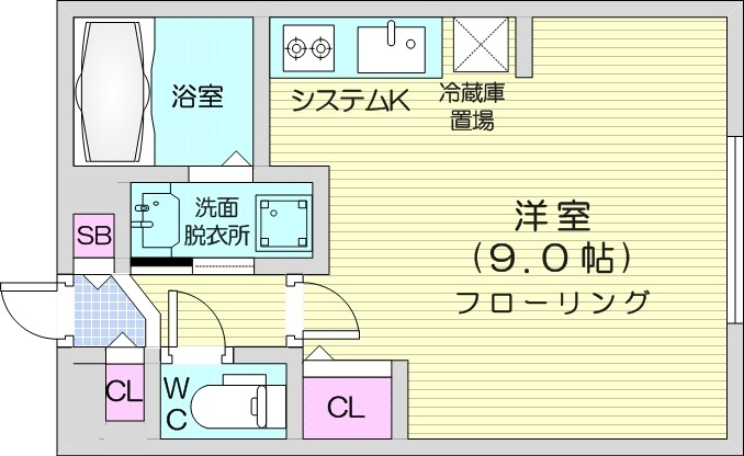 （仮称）アイアールK-5の間取り