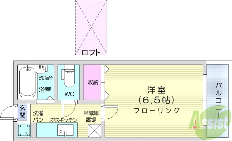 【メゾン・ド・セジュールの間取り】