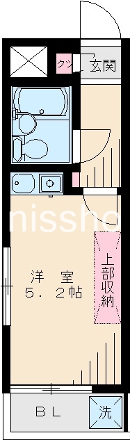 日神パレス新高円寺の間取り