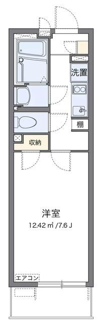 レオネクストヴィラージュの間取り