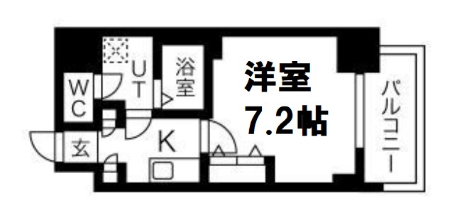 ファーストフィオーレ九条IIIの間取り