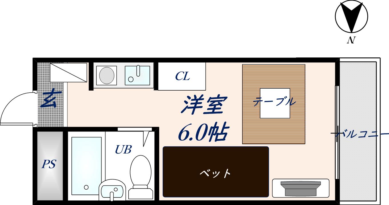 シャトークオレの間取り