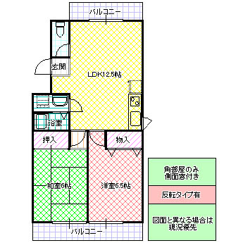 昭和コーポひたちなかの間取り