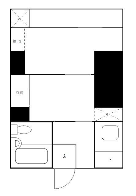 墨田区八広のマンションの間取り