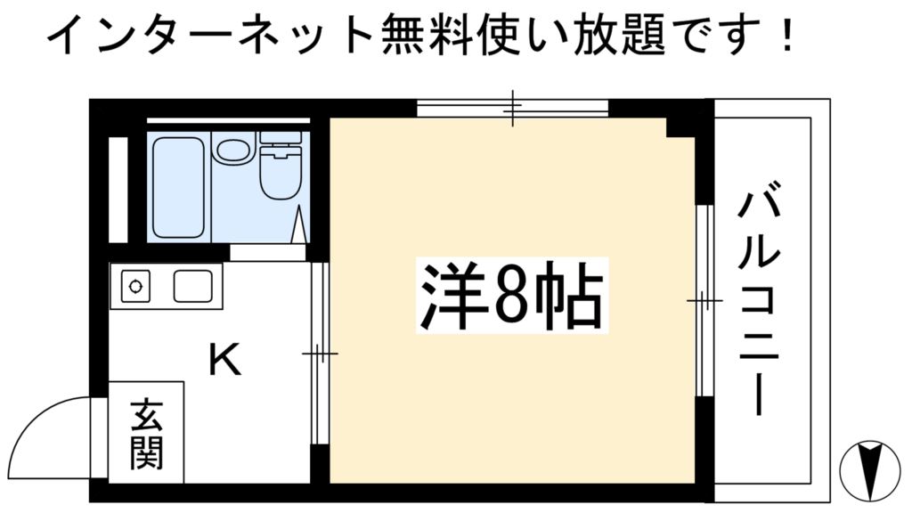 アベニュー上賀茂の間取り