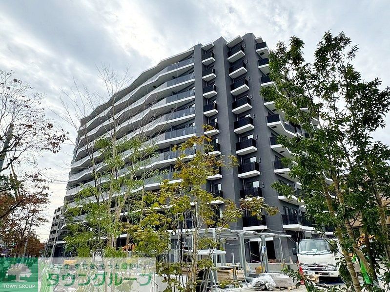 【北区東十条のマンションのエントランス】