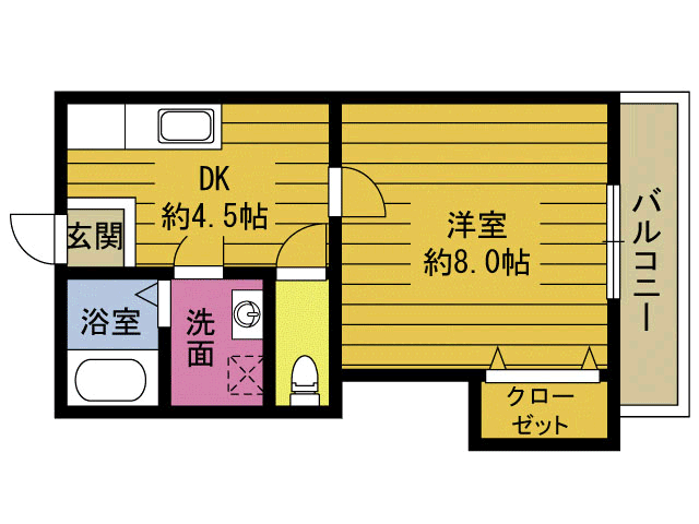 ＡｃｔｙIIの間取り