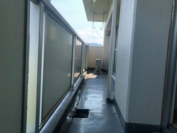 バルコニー　ビレッジハウスの同一物件・同一タイプの間取りの写真です