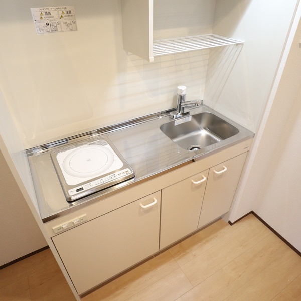 キッチン　IHクッキングヒーターで掃除も楽チン♪