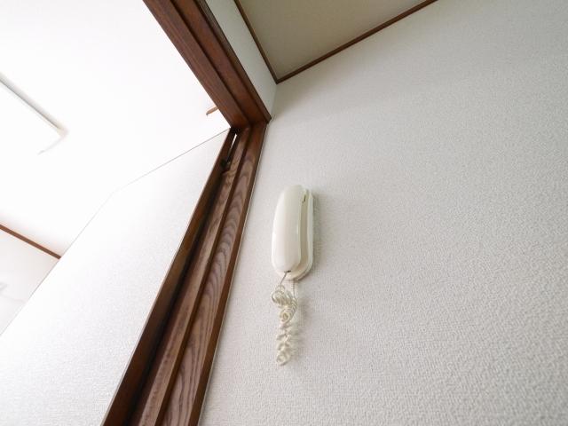 セキュリティ　インターホンです
