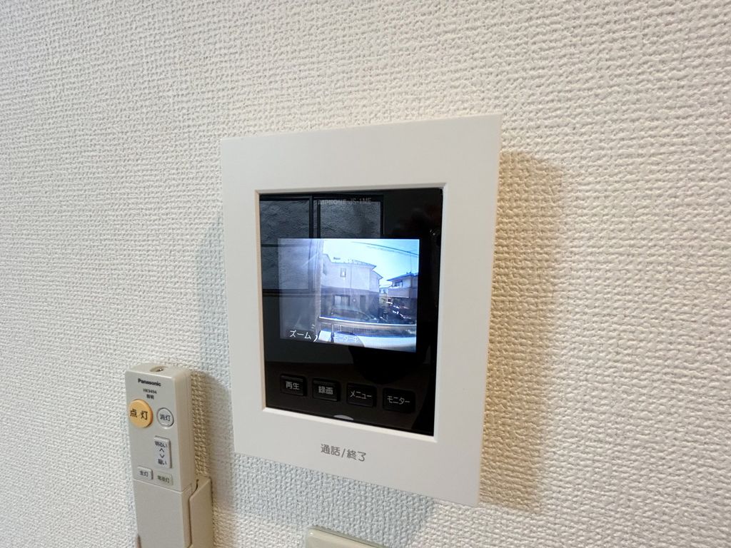セキュリティ　★録画機能付きで不在時の来客も確認出来ます★