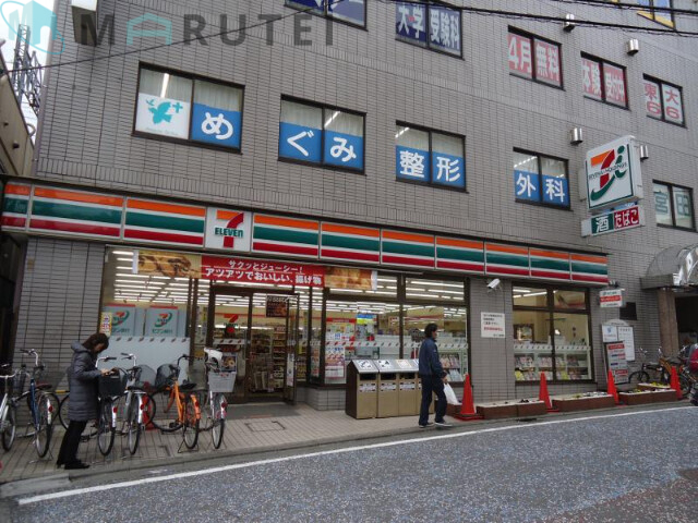 コンビニ　セブンイレブン溝の口店（コンビニ）まで129m