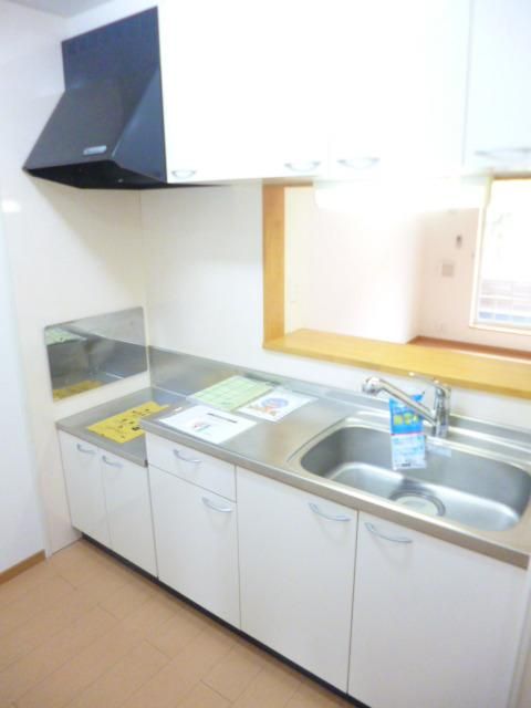 キッチン　★シンクと作業台が広いので、お料理もし易いです★