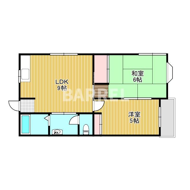 あいみマンションIIの間取り写真