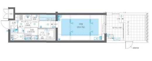 ZOOM広尾 ズーム広尾の間取り写真