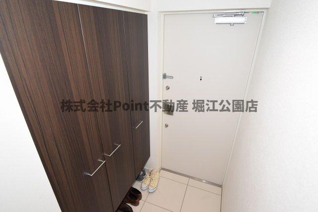 ライオンズ若江岩田ステーションプラザの玄関写真