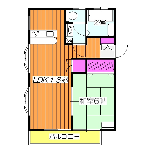 エクシアの間取り