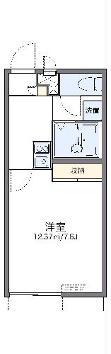 レオパレスマルミズの間取り