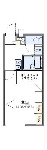 レオパレスＯｈａｎａの間取り