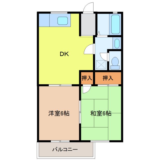 ボナール極楽の間取り