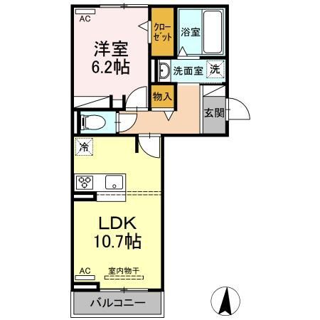 リシュドール鷹丘の間取り