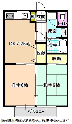 スプリングデイズの間取り