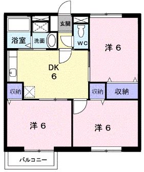 サンシャインみなりが丘の間取り