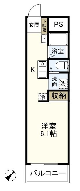 Lavie戸塚の間取り